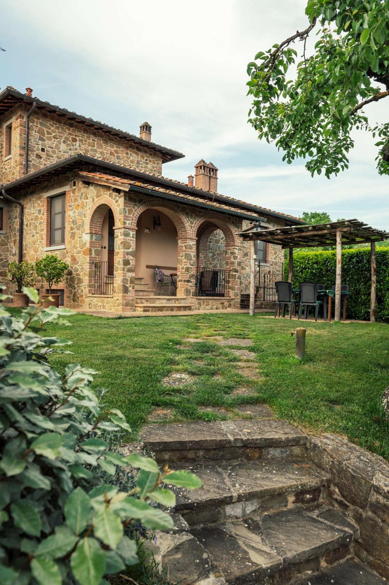 Agriturismo Casal Gheriglio Lucignano Dış mekan fotoğraf