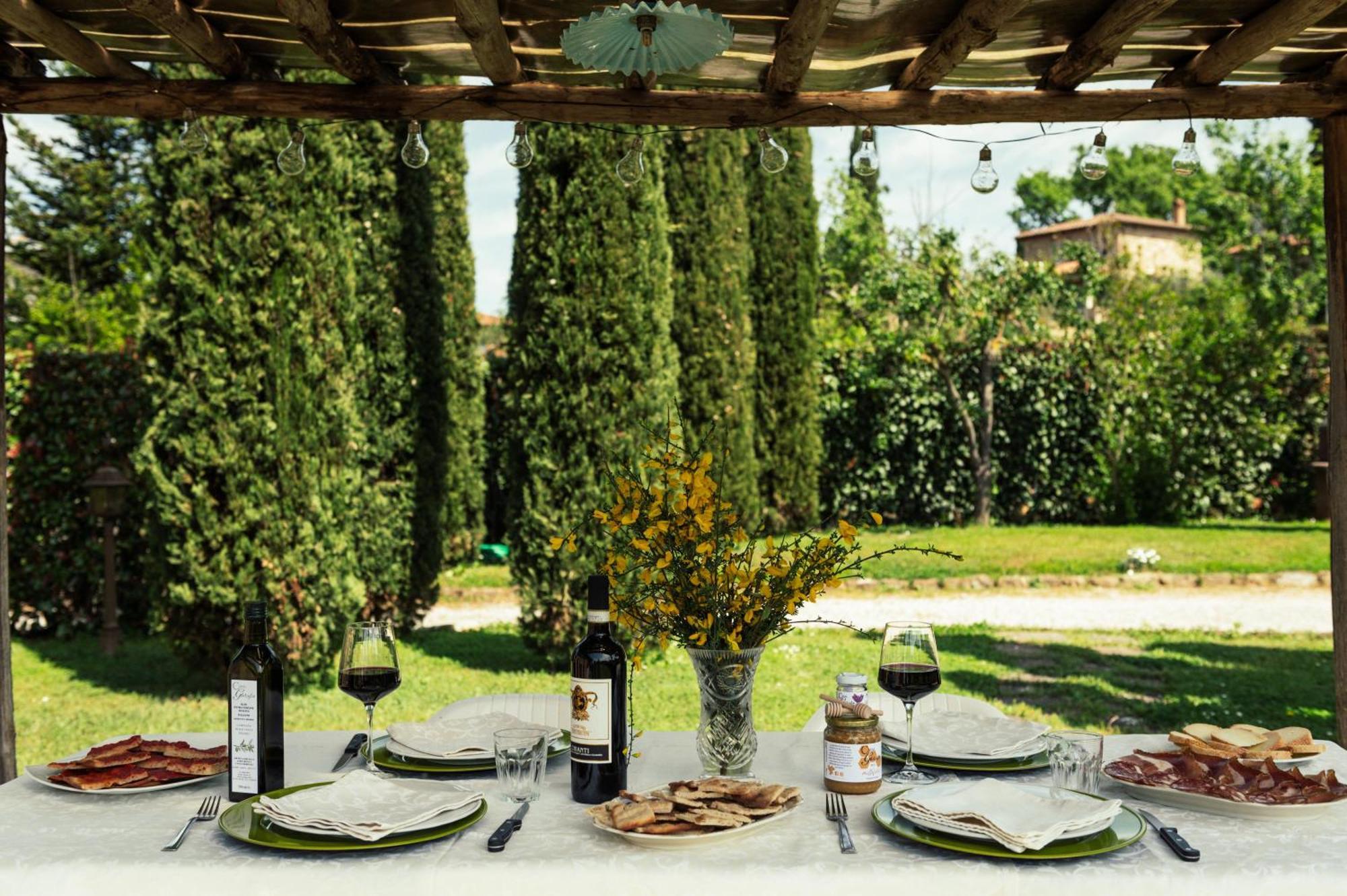 Agriturismo Casal Gheriglio Lucignano Dış mekan fotoğraf