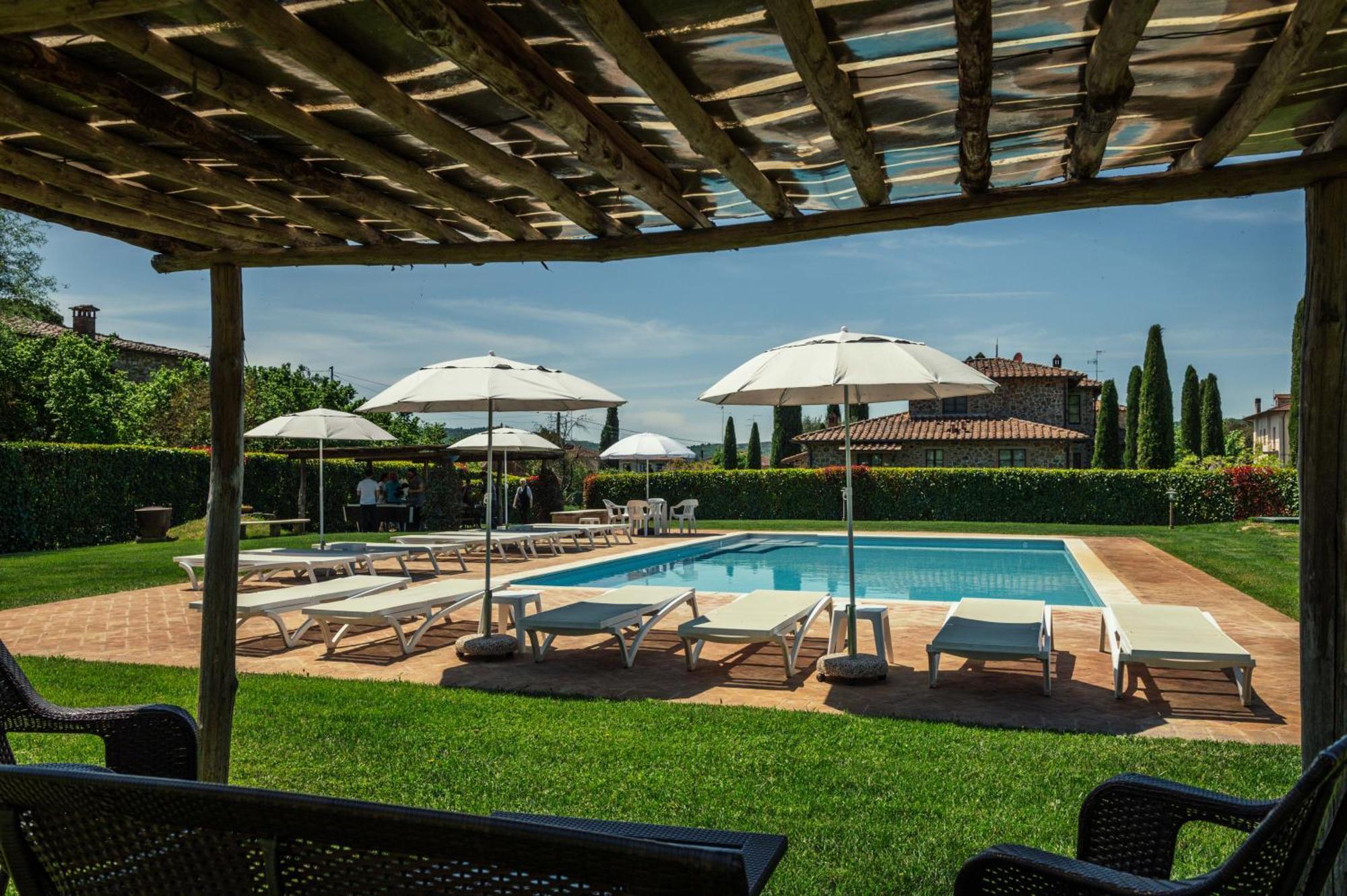Agriturismo Casal Gheriglio Lucignano Dış mekan fotoğraf