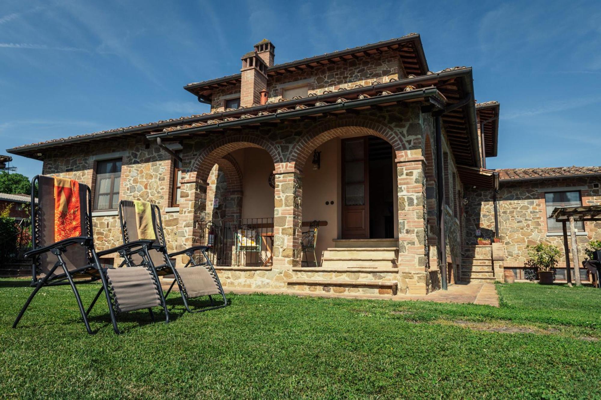 Agriturismo Casal Gheriglio Lucignano Dış mekan fotoğraf